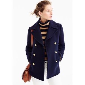 J Crew Factory Classic Peacoat - Navy Size 0